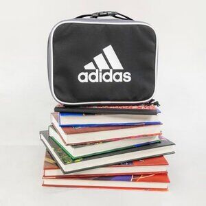 adidas Foundation Insulated Lunch Bag, Black/White, One Size